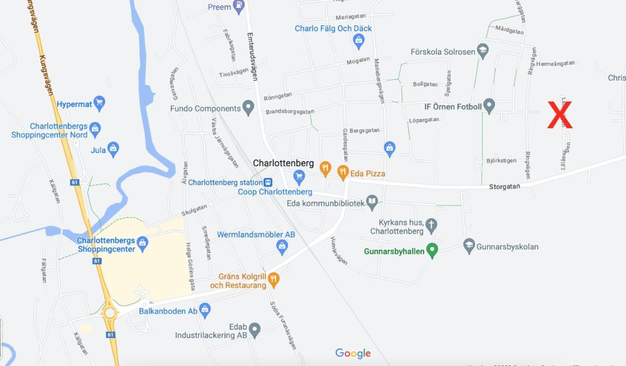 Lantlig Laegenhet Appartement Charlottenberg Buitenkant foto